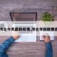 【河北今天最新疫情,河北今日疫情速报】