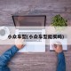 小众车型(小众车型能买吗)