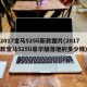 2017宝马525li新款图片(2017款宝马525li豪华版落地的多少钱)