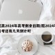 距离2024年高考剩余日期/距2024年高考还有几天倒计时