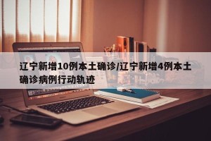 辽宁新增10例本土确诊/辽宁新增4例本土确诊病例行动轨迹