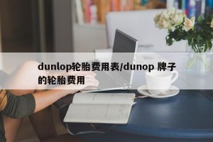 dunlop轮胎费用表/dunop 牌子的轮胎费用